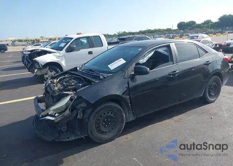 2014 Toyota Corolla Le из США, поврежденный, VIN 5YFBURHE0EP065042